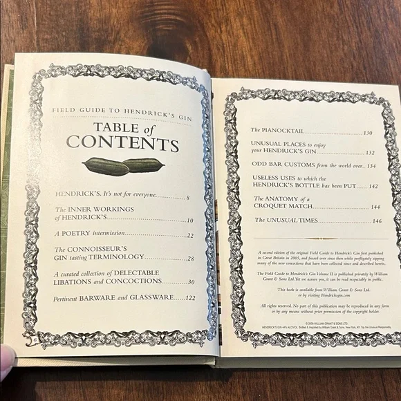 Hendrick's Field Guide Book - Picture 3 of 4